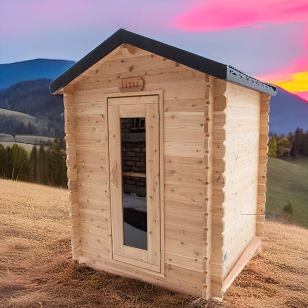 Canadian Timber 2-3 Person Granby Cabin Sauna - WellMed Supply