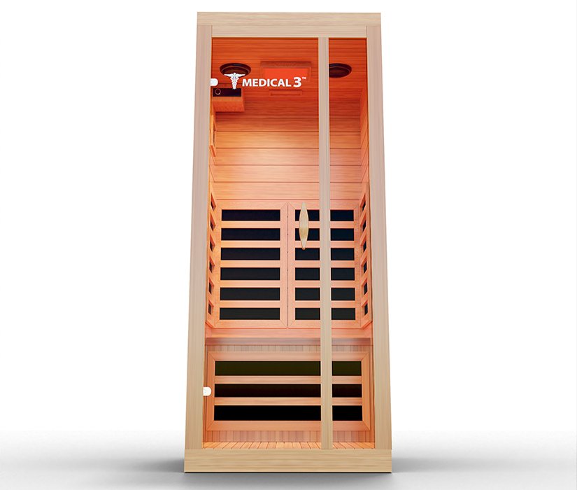 Medical Sauna - Medical 3 Sauna 1 Person - WellMed Supply