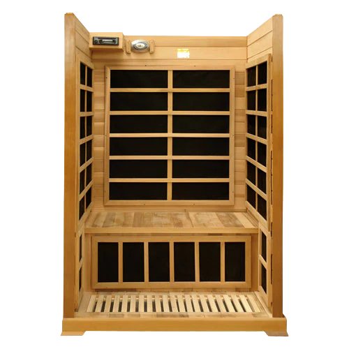 HealthSmart 2 Person FAR Infrared Sauna - WellMed Supply