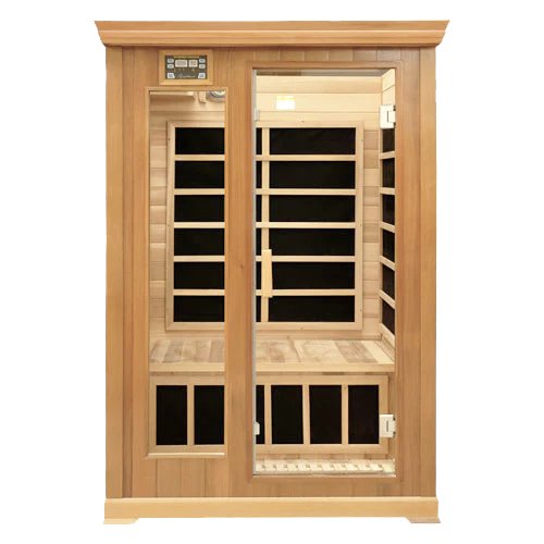 HealthSmart 2 Person FAR Infrared Sauna - WellMed Supply