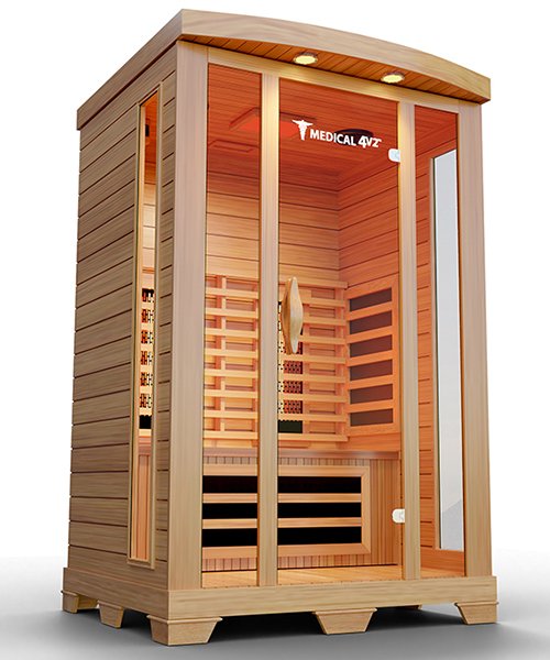 Medical Sauna - Medical 4 Version 2.0 2 Person Infrared Sauna - WellMed Supply