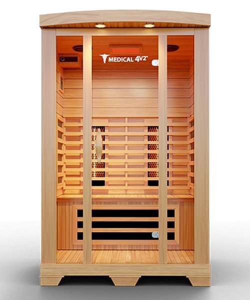 Medical Sauna - Medical 4 Version 2.0 2 Person Infrared Sauna - WellMed Supply