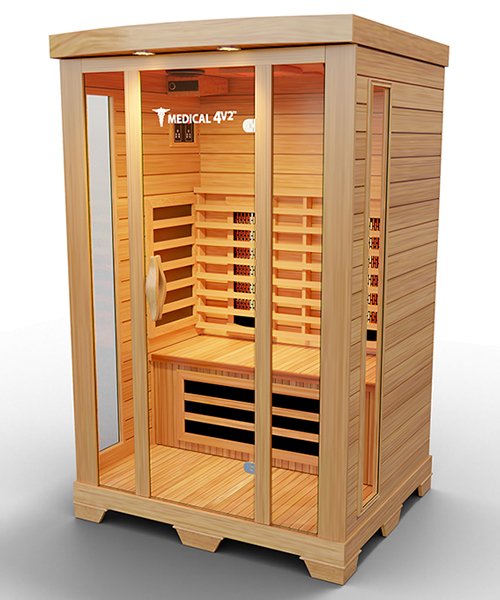 Medical Sauna - Medical 4 Version 2.0 2 Person Infrared Sauna - WellMed Supply