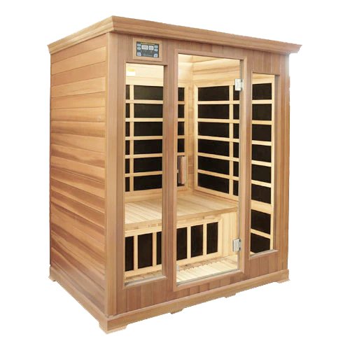 HealthSmart 3 Person FAR Infrared Sauna - WellMed Supply