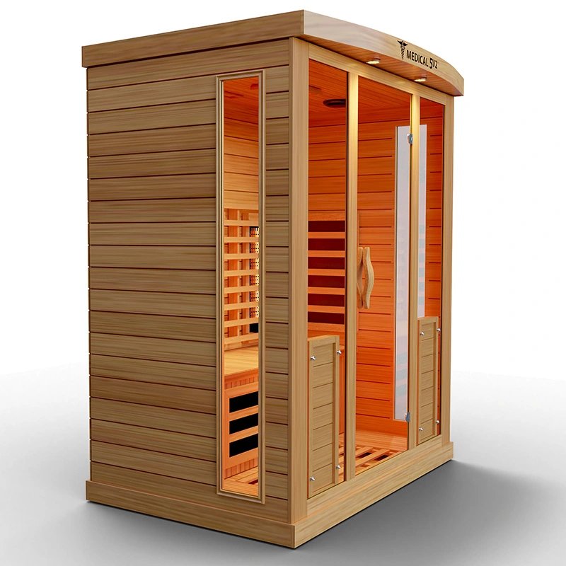 Medical Sauna - Medical 5 Version 2.0 3 Person Infrared Sauna - WellMed Supply