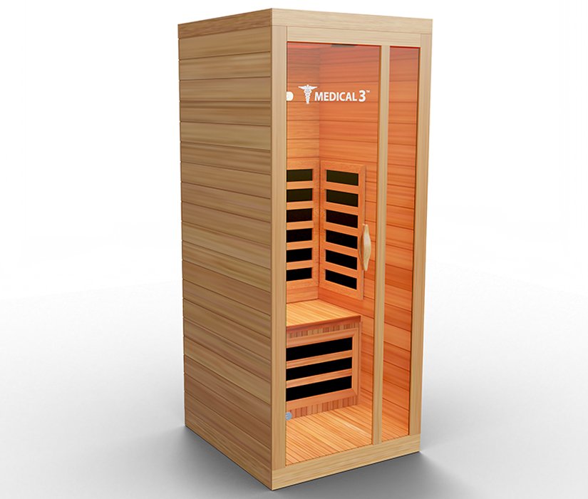 Medical Sauna - Medical 3 Sauna 1 Person - WellMed Supply