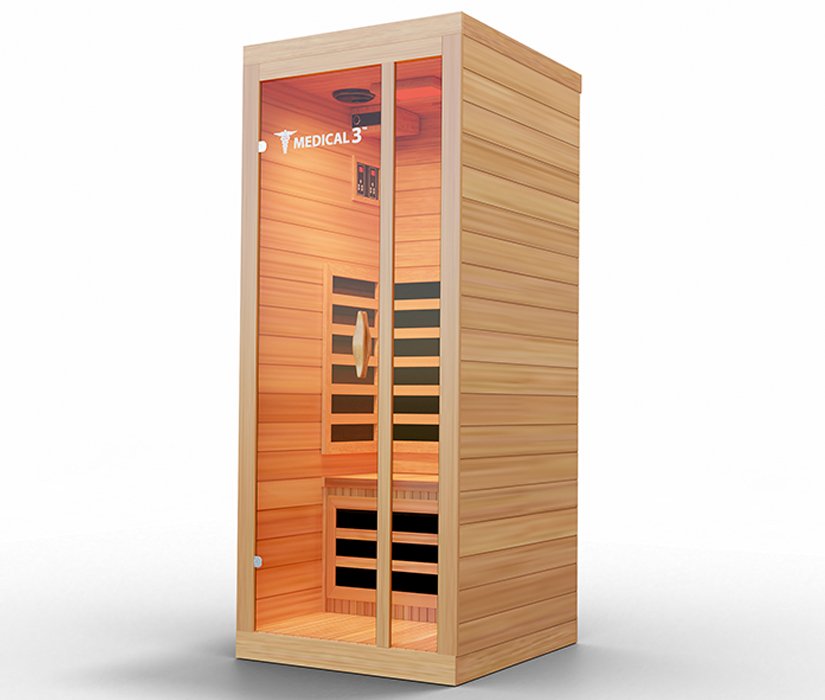 Medical Sauna - Medical 3 Sauna 1 Person - WellMed Supply