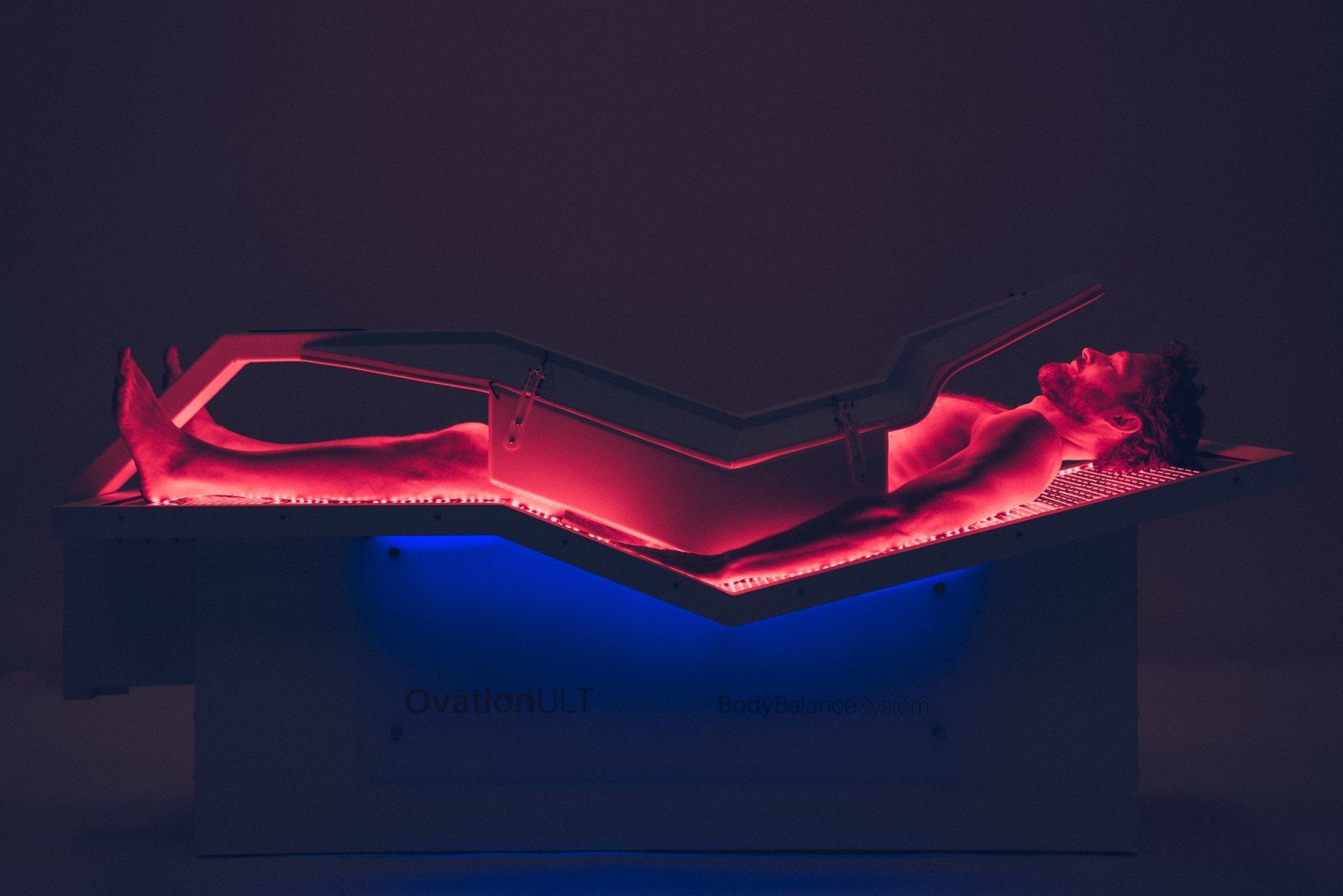 OvationULT Zero-Gravity Red Light Therapy Bed - WellMed Supply